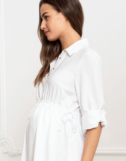 Women Seraphine Formal Dresses Maternity Shirt Dress