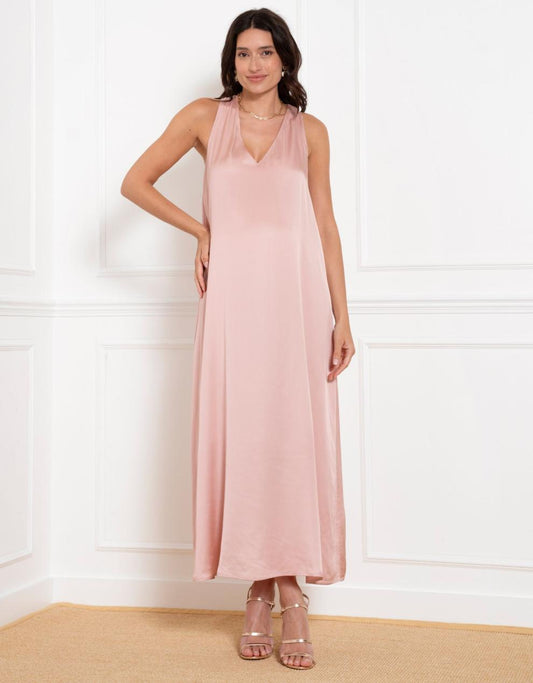 Women Seraphine Formal Dresses Reversible Halter Neck A-Line Maternity Dress