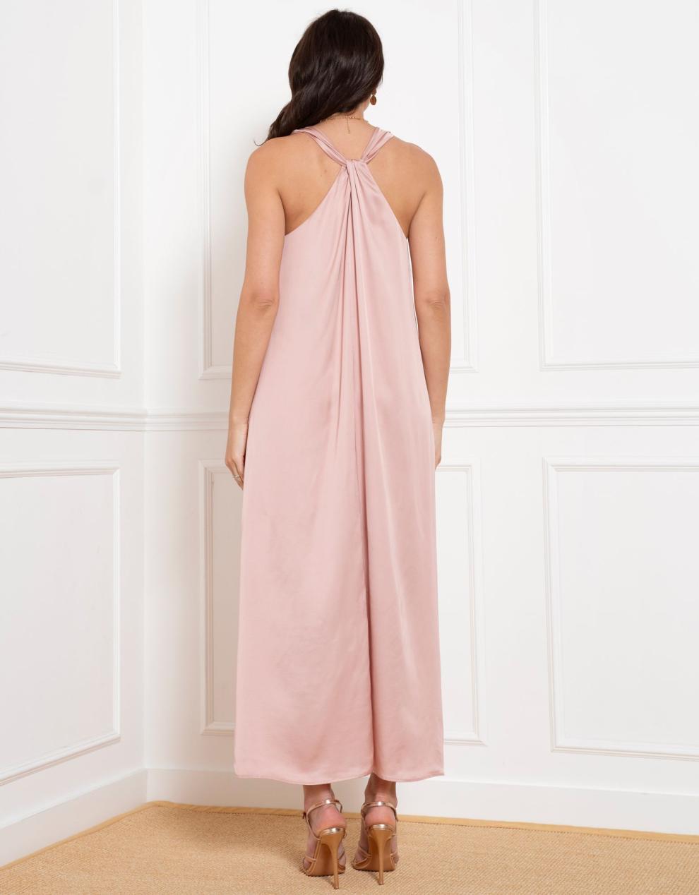 Women Seraphine Formal Dresses Reversible Halter Neck A-Line Maternity Dress