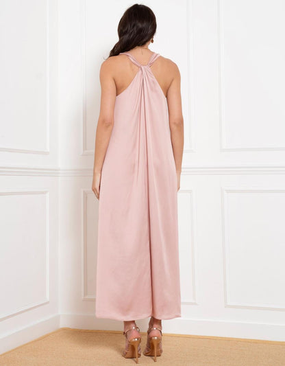 Women Seraphine Formal Dresses Reversible Halter Neck A-Line Maternity Dress