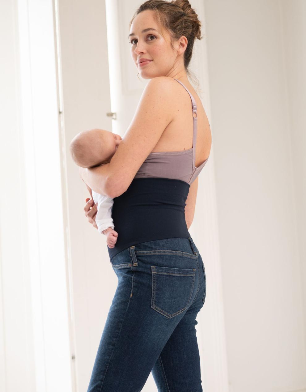 Women Seraphine Jeans Organic Indigo Post Maternity Shaping Jeans