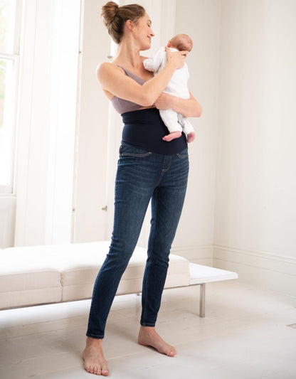 Women Seraphine Jeans Organic Indigo Post Maternity Shaping Jeans