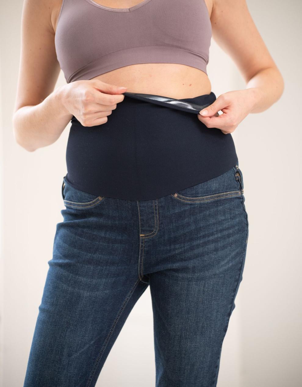 Women Seraphine Jeans Organic Indigo Post Maternity Shaping Jeans