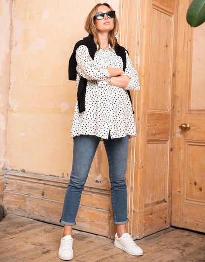 Women Seraphine Jeans Organic Slim Boyfriend Fit Maternity Jeans