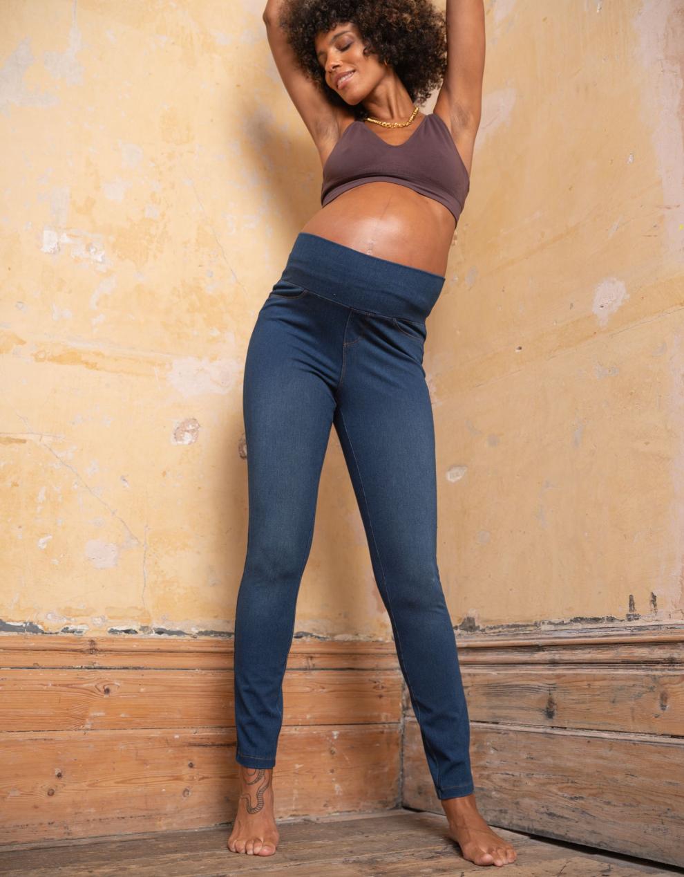 Women Seraphine Jeans Super-Stretch Maternity Jeggings – 2 Pack