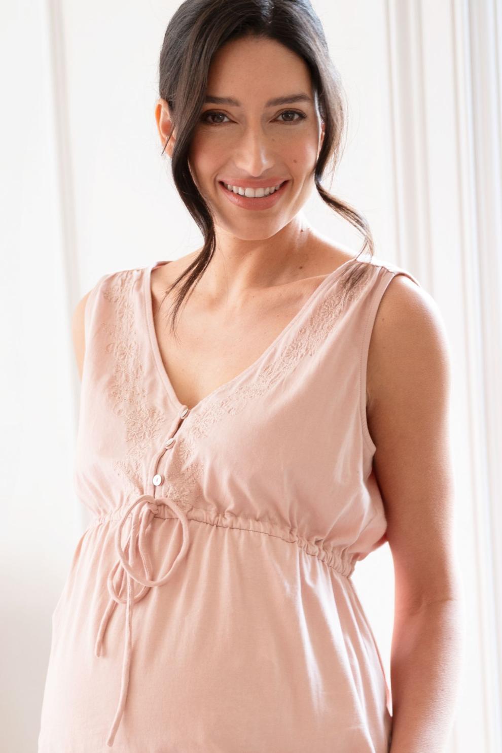 Women Seraphine Kits & Sets Cotton Short Pajama Maternity-To-Nursing Set