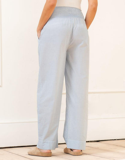 Women Seraphine Kits & Sets Fine Stripe Full-Length Cotton Pyjama Maternity-To-Nursing Set