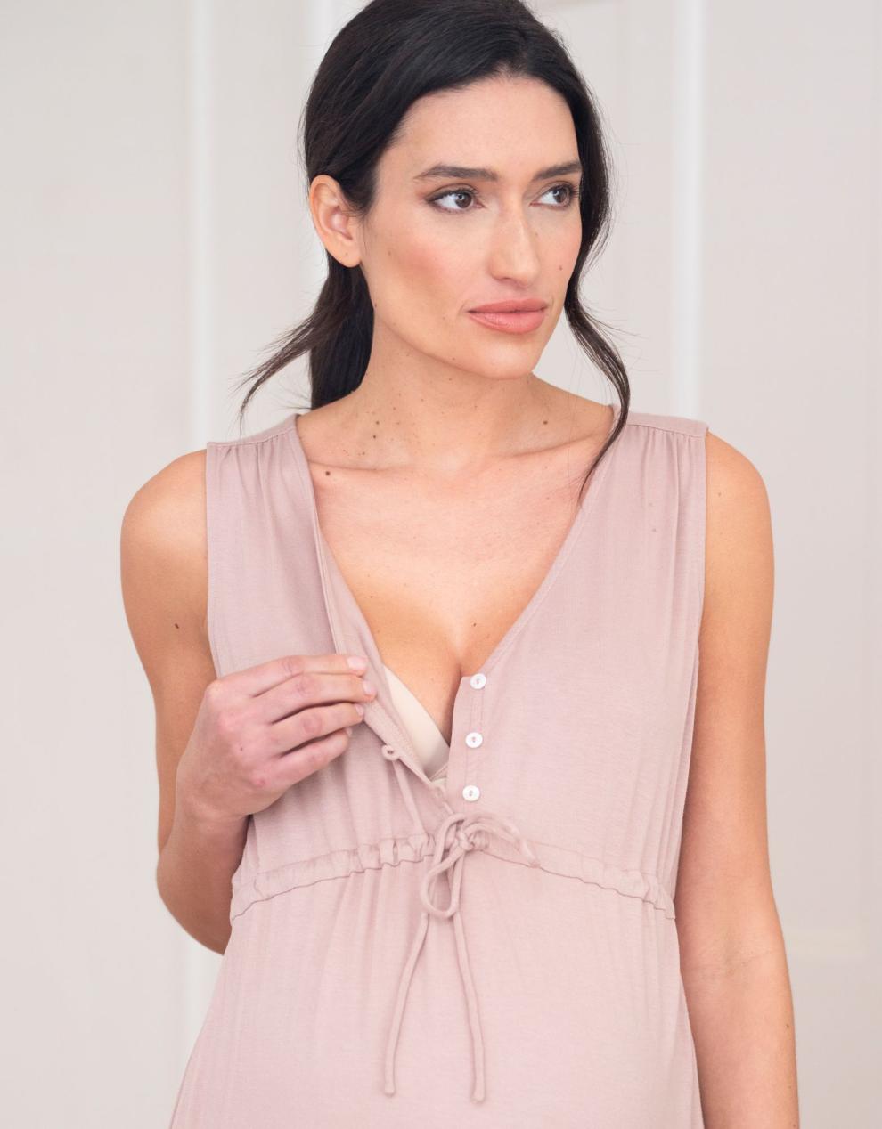 Women Seraphine Kits & Sets Full Length Jersey Pajama Maternity-To-Nursing Set