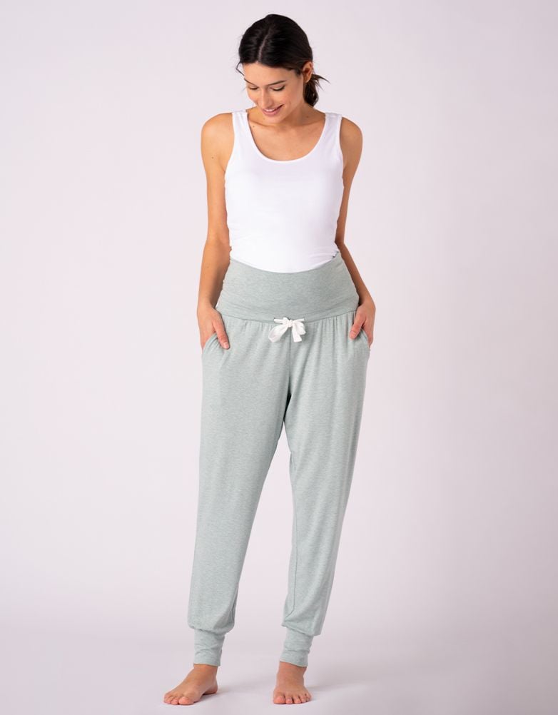 Women Seraphine Kits & Sets Maternity Lounge Pants – Navy & Sage Twin Pack