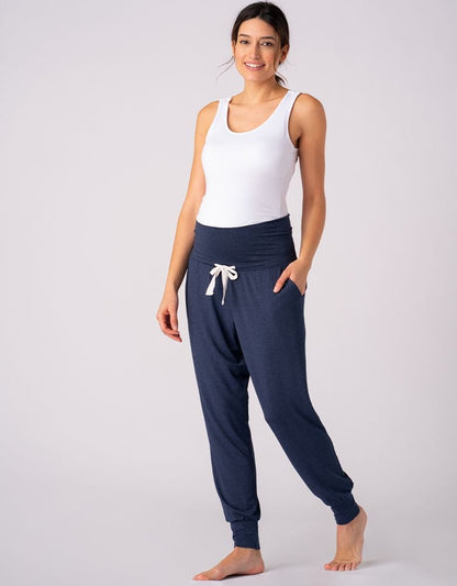 Women Seraphine Kits & Sets Maternity Lounge Pants – Navy & Sage Twin Pack
