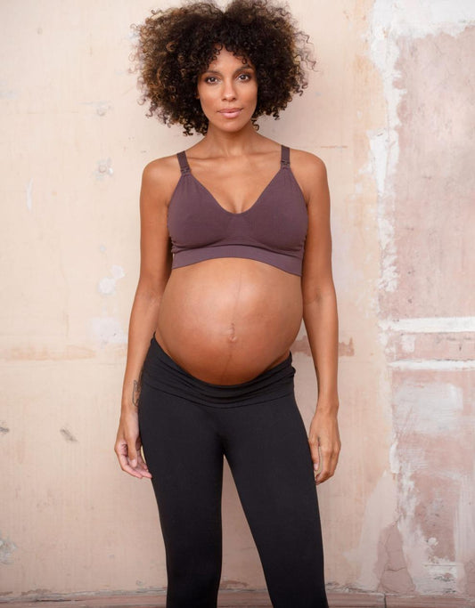 Women Seraphine Kits & Sets Twin Pack Bamboo Nursing Bras – Mocha & Mauve