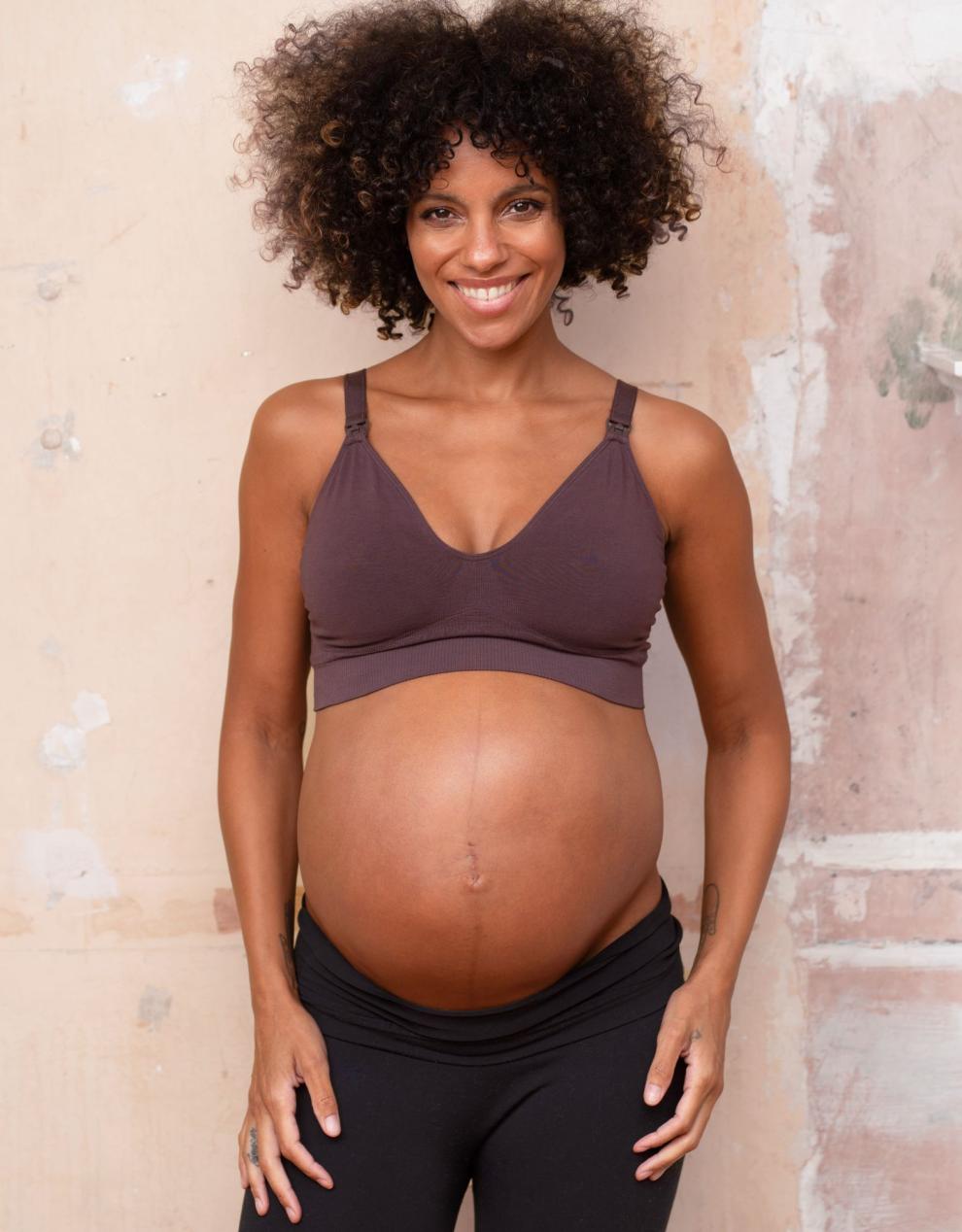Women Seraphine Kits & Sets Twin Pack Bamboo Nursing Bras – Mocha & Mauve