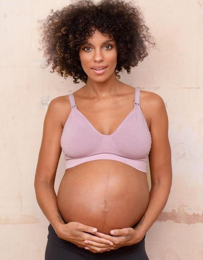 Women Seraphine Kits & Sets Twin Pack Bamboo Nursing Bras – Mocha & Mauve