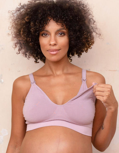 Women Seraphine Kits & Sets Twin Pack Bamboo Nursing Bras – Mocha & Mauve