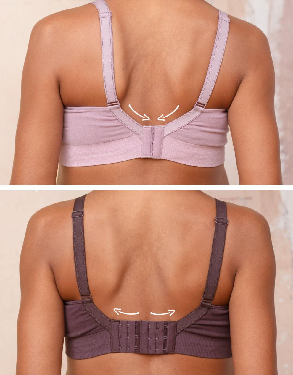 Women Seraphine Kits & Sets Twin Pack Bamboo Nursing Bras – Mocha & Mauve