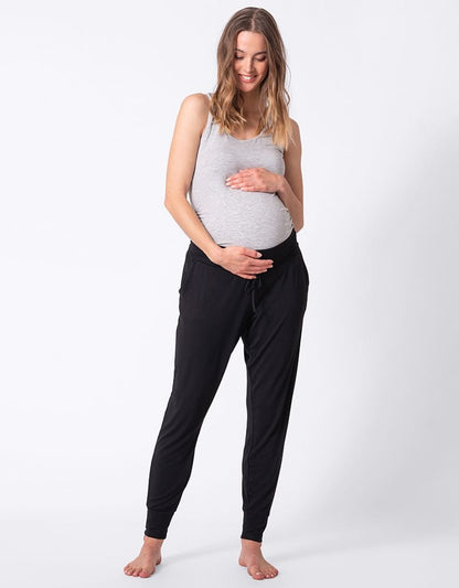 Women Seraphine Kits & Sets Twin Pack Maternity Lounge Pants – Grey & Black