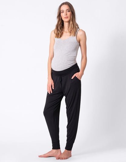 Women Seraphine Kits & Sets Twin Pack Maternity Lounge Pants – Grey & Black