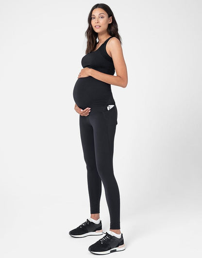 Women Seraphine Leggings & Tights Black Bump & Back Support Maternity Leggings