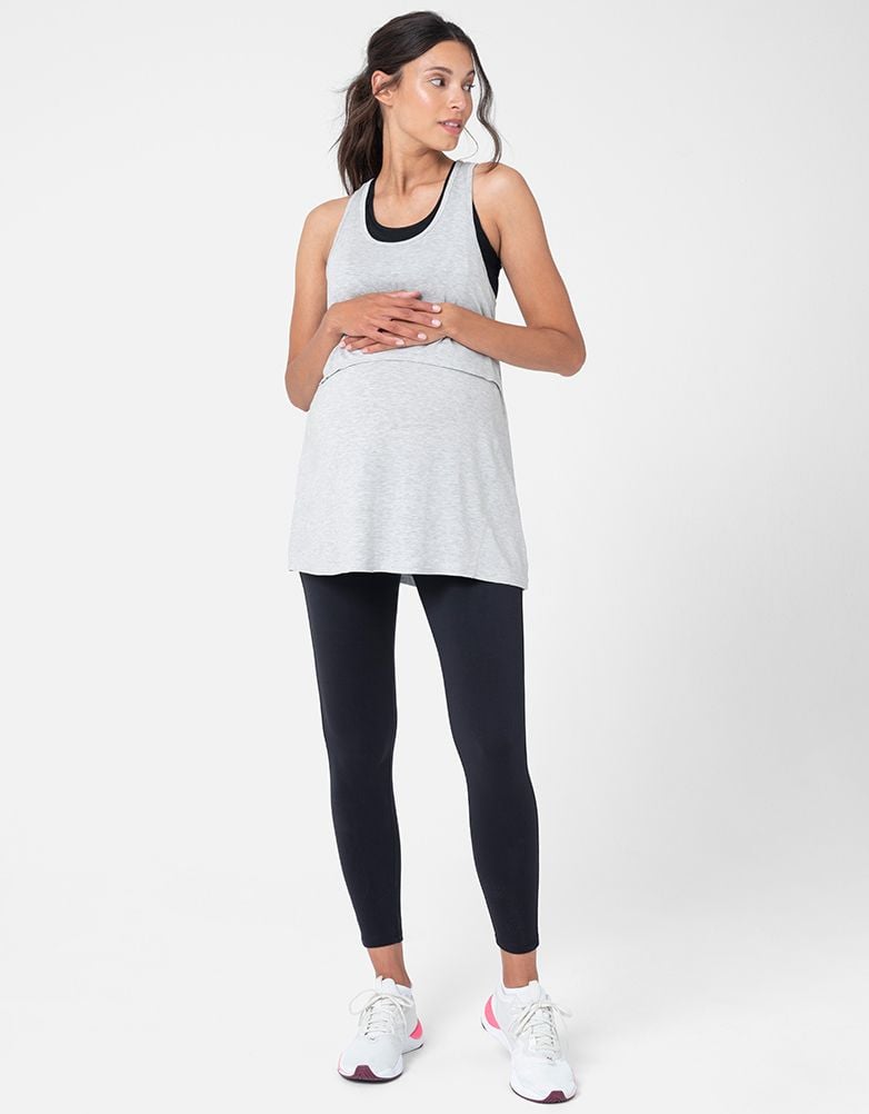 Women Seraphine Leggings & Tights Black Bump To Postpartum Active Leggings