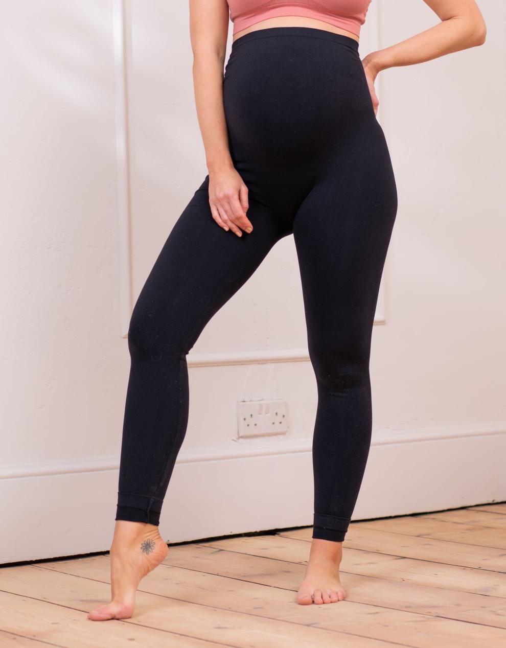 Women Seraphine Leggings & Tights Seamless Over Bump Maternity Leggings
