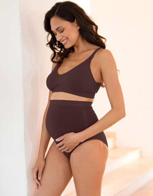 Women Seraphine Lingerie & Shapewear 2-Pack Seamless Bamboo Maternity-To-Nursing Bras
