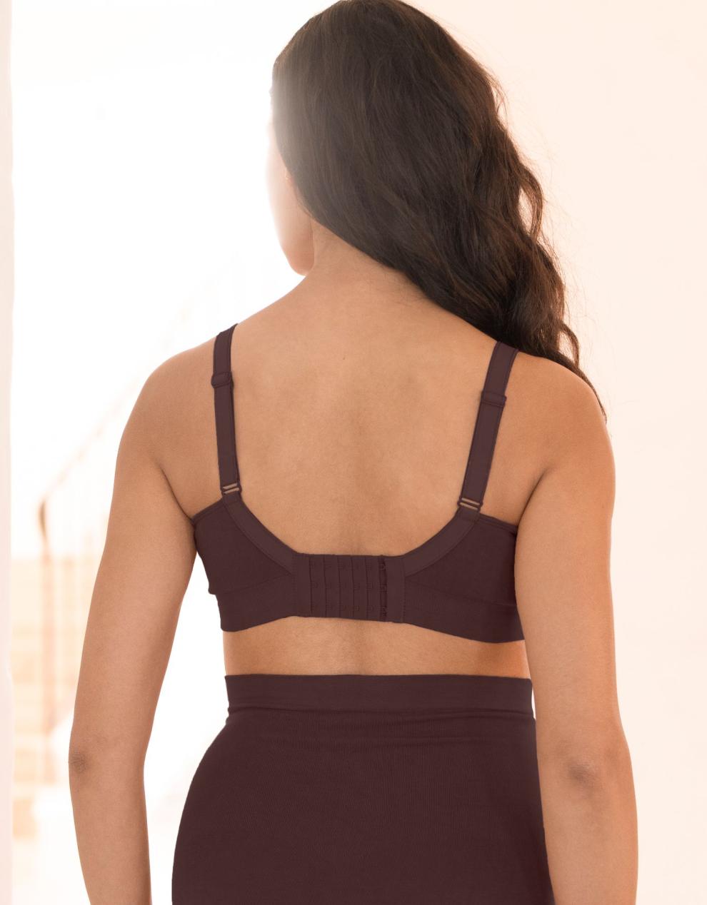 Women Seraphine Lingerie & Shapewear 2-Pack Seamless Bamboo Maternity-To-Nursing Bras