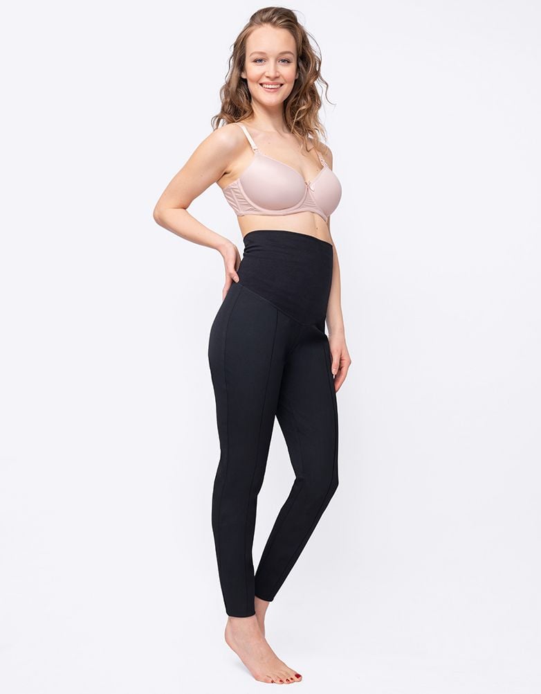 Women Seraphine Lingerie & Shapewear Black Post Maternity Shaping Trousers