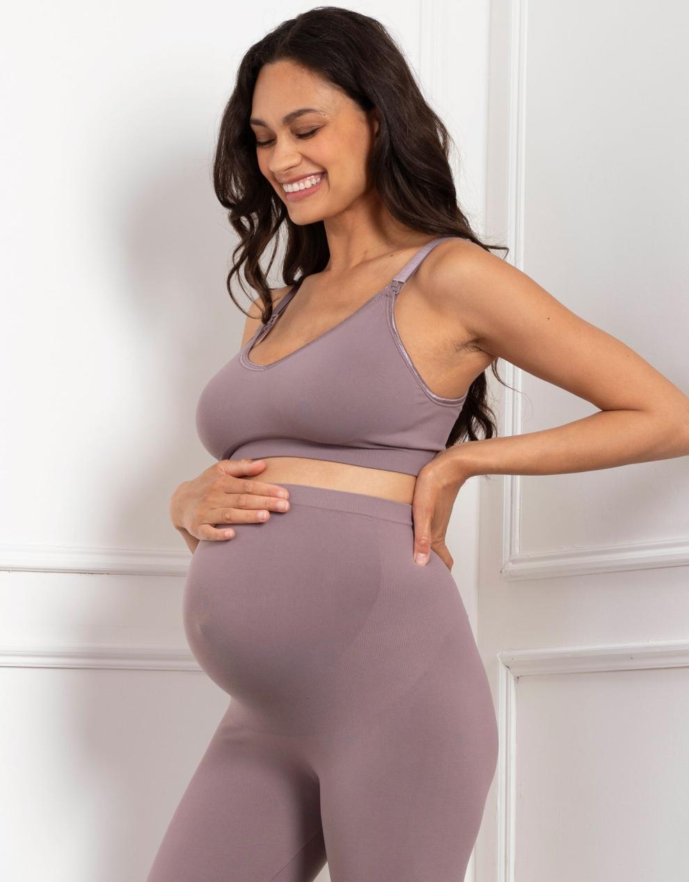 Women Seraphine Nursing Bras & Lingerie Seamless Padded Maternity-To-Nursing Bra