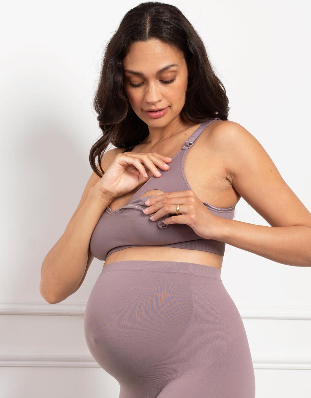 Women Seraphine Nursing Bras & Lingerie Seamless Padded Maternity-To-Nursing Bra