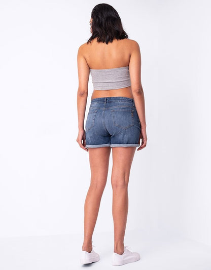 Women Seraphine Shorts Maternity Denim Shorts
