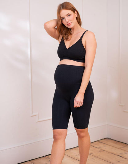 Women Seraphine Shorts Over Bump Cycling Short Maternity Leggings