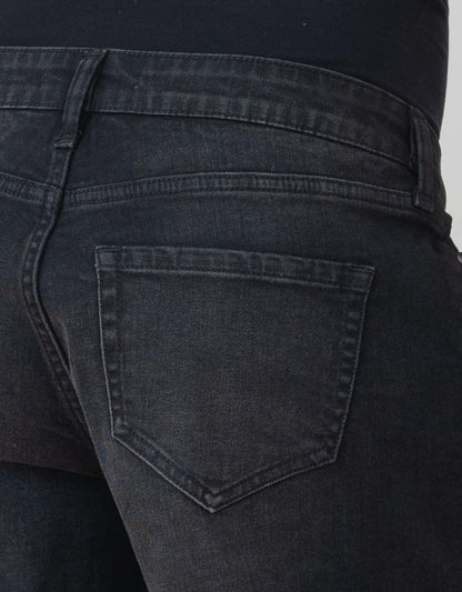 Women Seraphine Shorts Stretch Denim Over Bump Maternity Shorts
