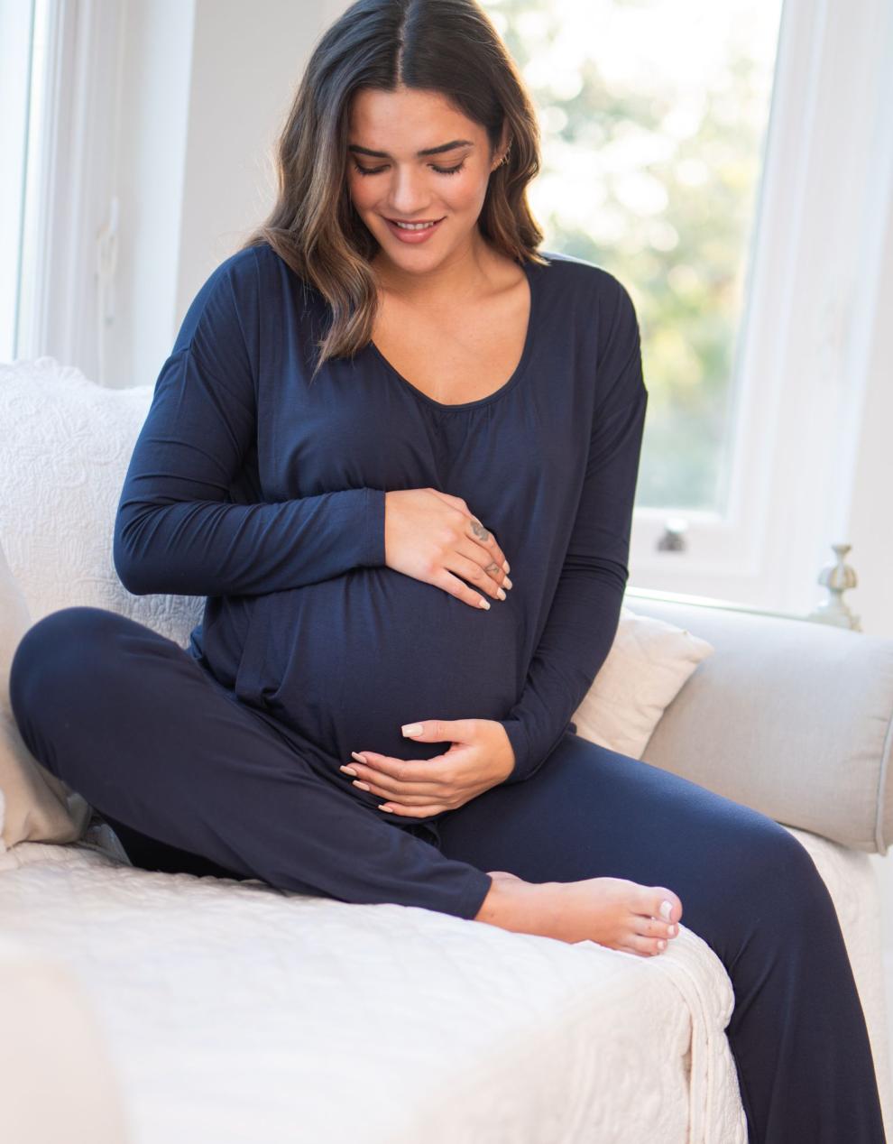 Women Seraphine Sleepwear Bamboo Lounge Maternity & Nursing Pyjamas