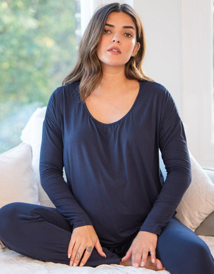 Women Seraphine Sleepwear Bamboo Lounge Maternity & Nursing Pyjamas
