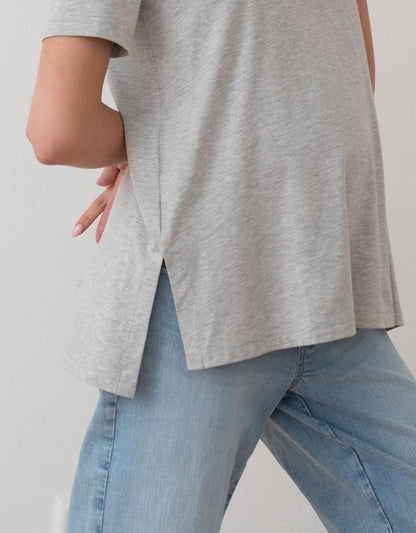 Women Seraphine Tops Jersey Short Sleeve Maternity T-Shirt