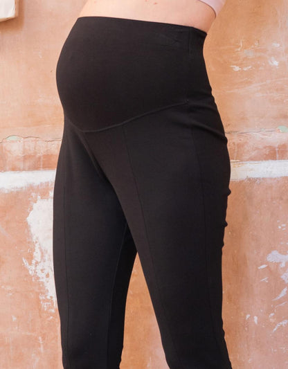 Women Seraphine Trousers & Skirts Cigarette Style Black Maternity Pants